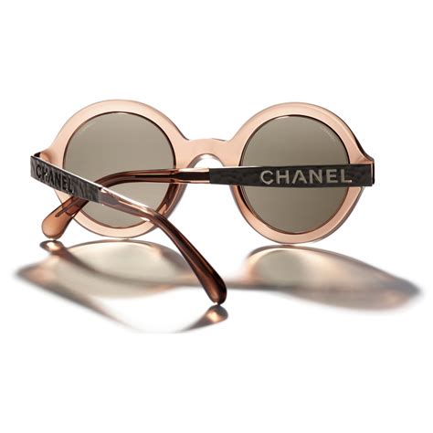 chanel sunglass round